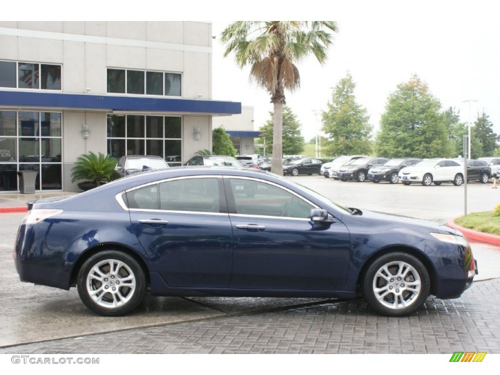 2009 TL 3.5 - Royal Blue Pearl / Taupe photo #7