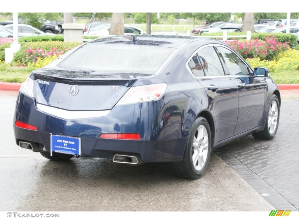 2009 TL 3.5 - Royal Blue Pearl / Taupe photo #9