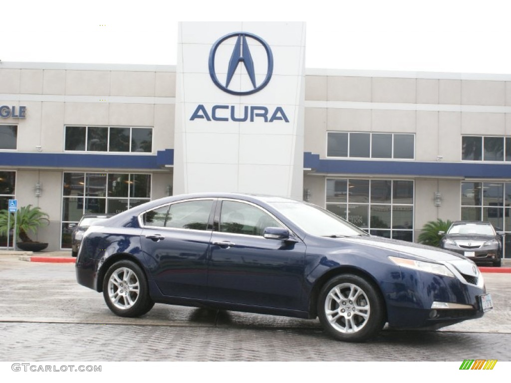 2009 TL 3.5 - Royal Blue Pearl / Taupe photo #10
