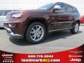 2014 Deep Auburn Pearl Jeep Grand Cherokee Summit 4x4  photo #1