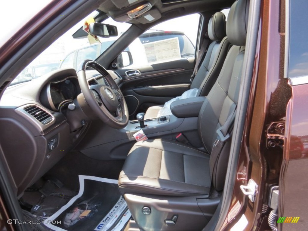 2014 Grand Cherokee Summit 4x4 - Deep Auburn Pearl / Summit Grand Canyon Jeep Brown Natura Leather photo #6