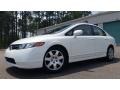 Taffeta White - Civic LX Sedan Photo No. 1