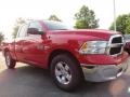 Flame Red - 1500 Big Horn Quad Cab Photo No. 4