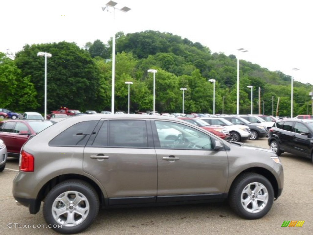 2014 Edge SEL AWD - Mineral Gray / Medium Light Stone photo #1