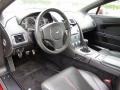 Black 2007 Aston Martin V8 Vantage Coupe Interior Color