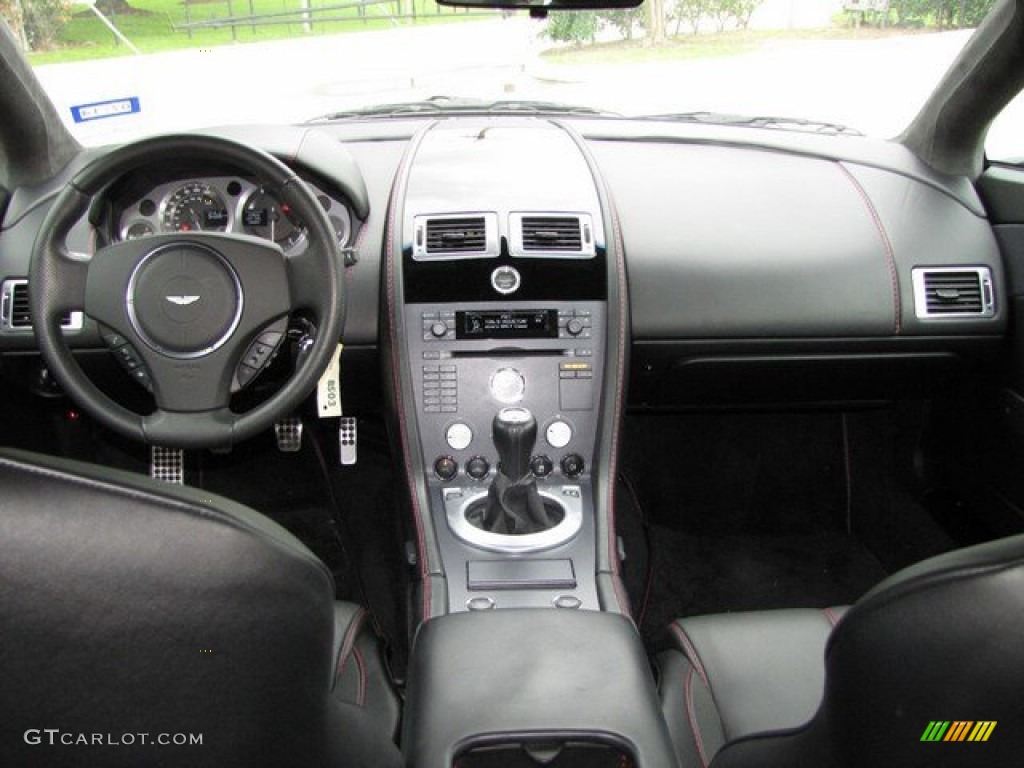 2007 Aston Martin V8 Vantage Coupe Black Dashboard Photo #94306460