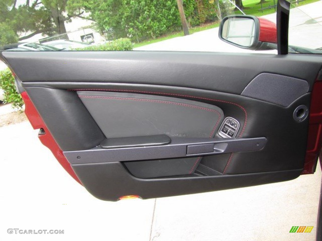 2007 Aston Martin V8 Vantage Coupe Black Door Panel Photo #94306652