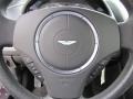 Black 2007 Aston Martin V8 Vantage Coupe Steering Wheel