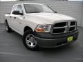 2009 Stone White Dodge Ram 1500 ST Quad Cab  photo #1