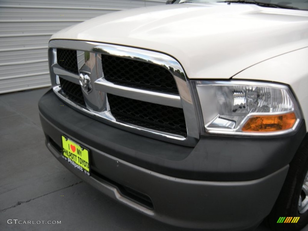 2009 Ram 1500 ST Quad Cab - Stone White / Dark Slate/Medium Graystone photo #12