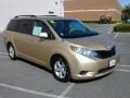 2011 Sandy Beach Metallic Toyota Sienna LE  photo #1