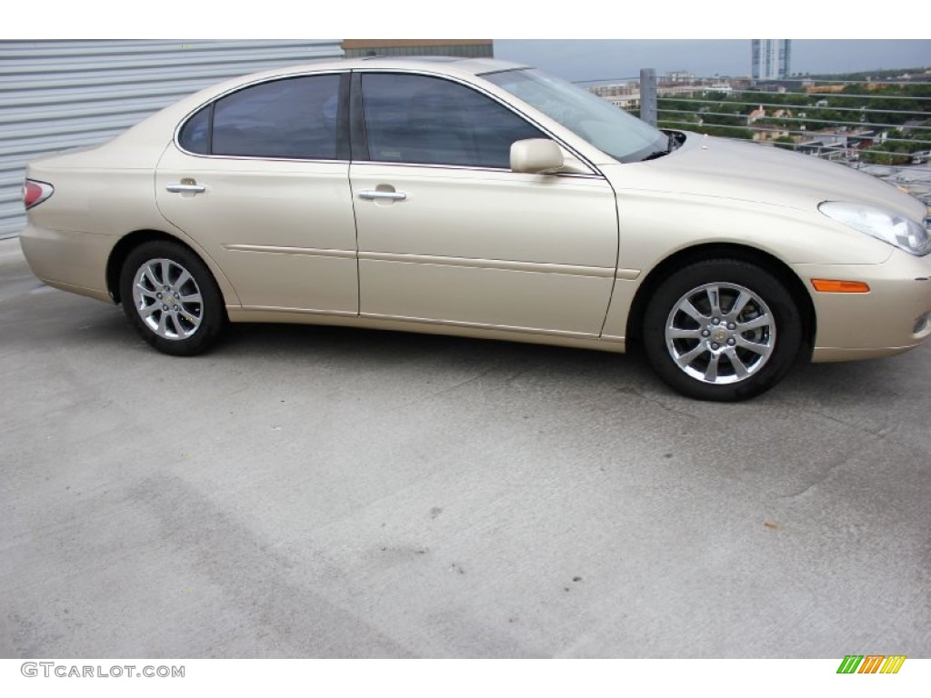 2003 ES 300 - Mystic Gold Metallic / Beige Leather photo #12