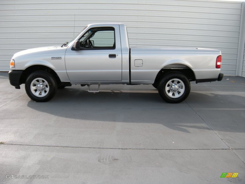 Silver Metallic 2008 Ford Ranger XL Regular Cab Exterior Photo #94308994