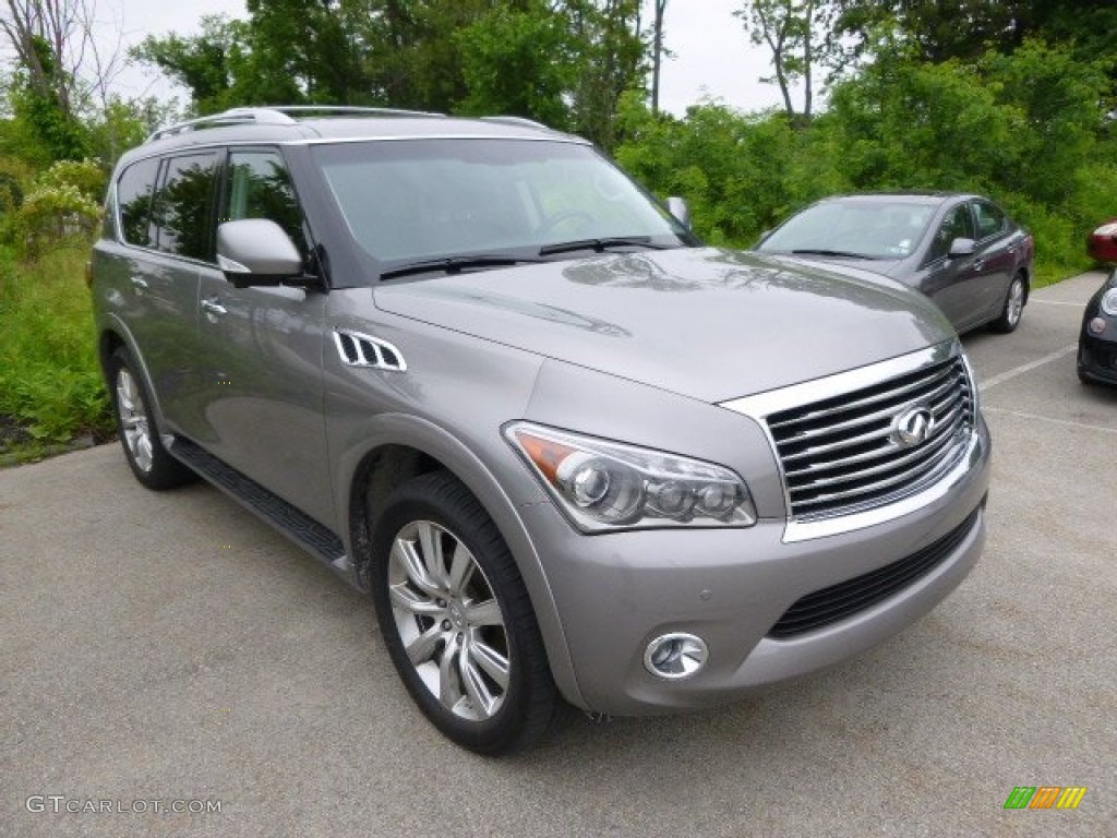 2012 QX 56 4WD - Platinum Graphite / Graphite photo #1