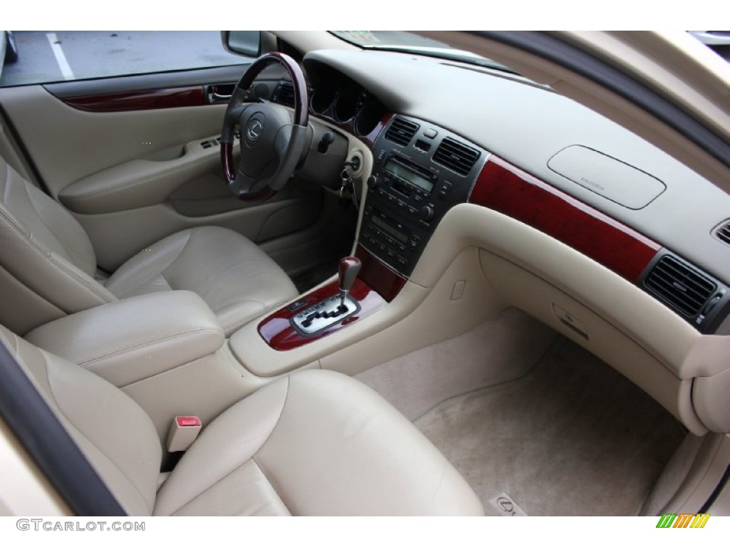 2003 ES 300 - Mystic Gold Metallic / Beige Leather photo #39