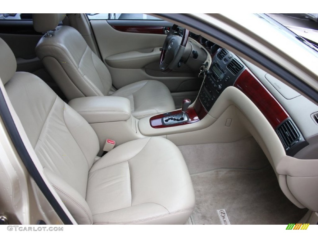 2003 ES 300 - Mystic Gold Metallic / Beige Leather photo #40