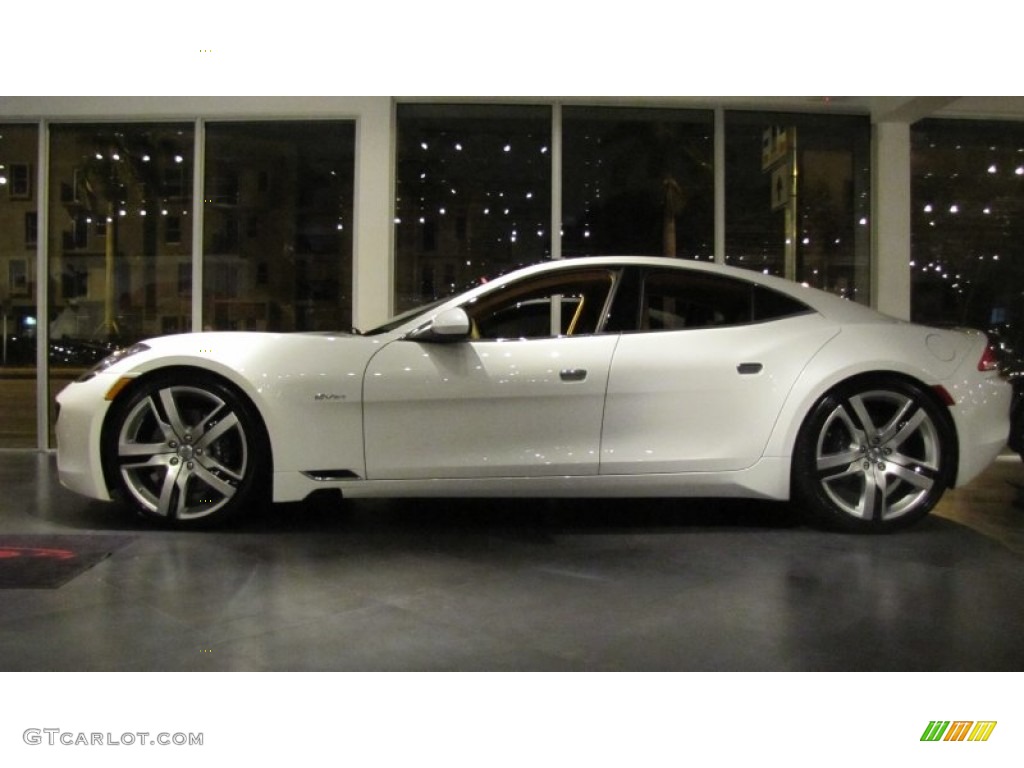 White Sand 2012 Fisker Karma EcoSport Exterior Photo #94310045