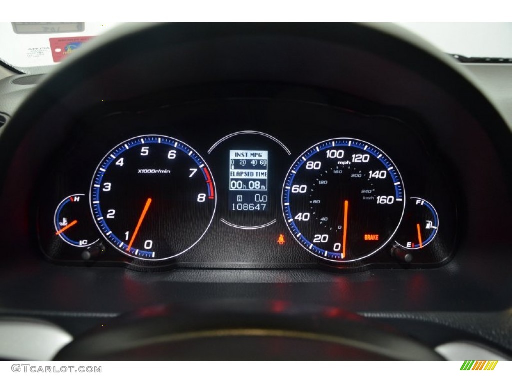 2007 Acura TSX Sedan Gauges Photos