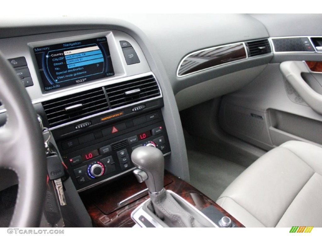 2008 A6 3.2 Sedan - Oyster Grey Metallic / Light Grey photo #17