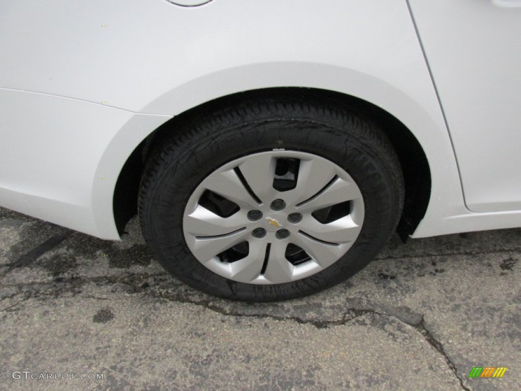 2014 Cruze LS - Summit White / Jet Black/Medium Titanium photo #3