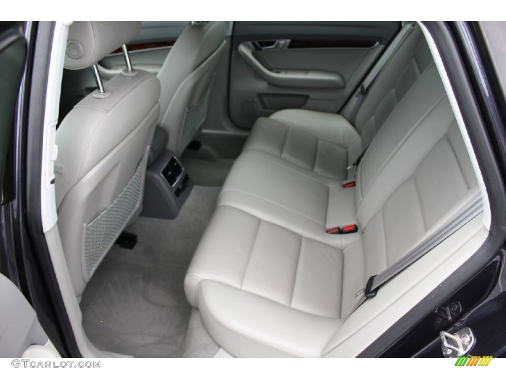 2008 A6 3.2 Sedan - Oyster Grey Metallic / Light Grey photo #31