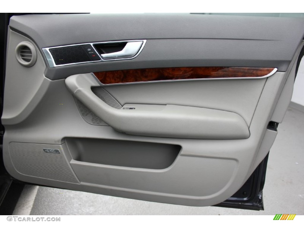 2008 A6 3.2 Sedan - Oyster Grey Metallic / Light Grey photo #38