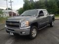 Taupe Grey Metallic 2011 Chevrolet Silverado 2500HD LT Crew Cab 4x4