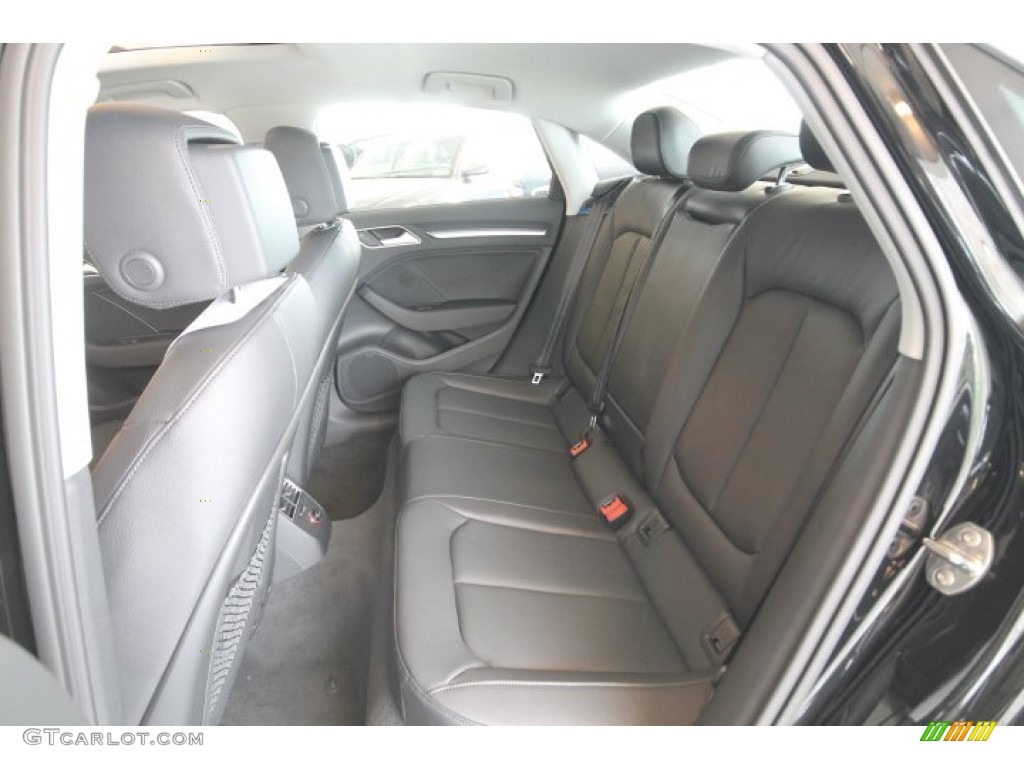 Black Interior 2015 Audi A3 1.8 Premium Plus Photo #94312910