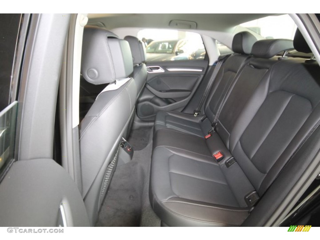 Black Interior 2015 Audi A3 1.8 Premium Plus Photo #94312925