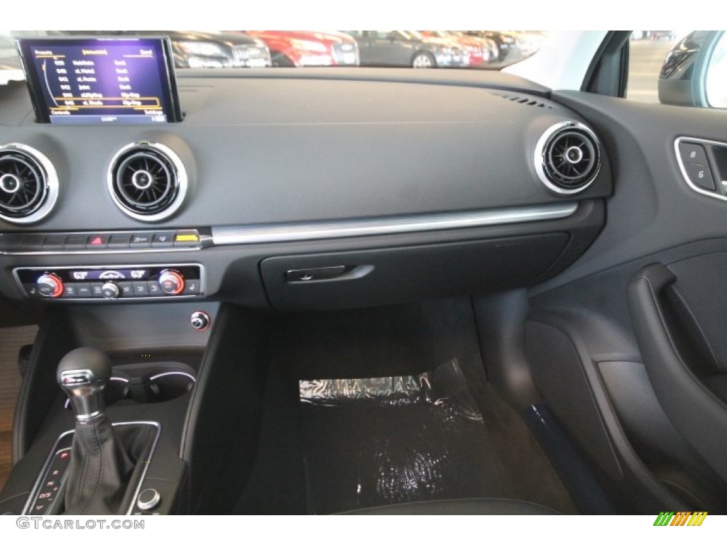 2015 Audi A3 1.8 Premium Plus Black Dashboard Photo #94312952