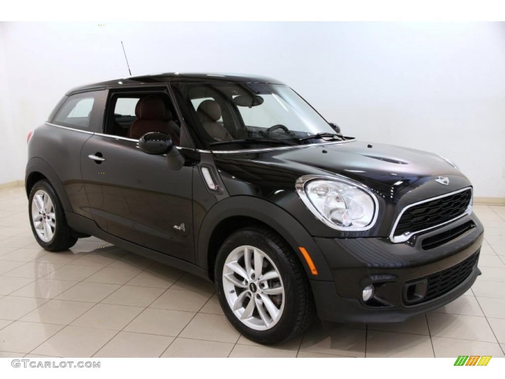 Absolute Black Metallic 2014 Mini Cooper S Paceman All4 AWD Exterior Photo #94313319