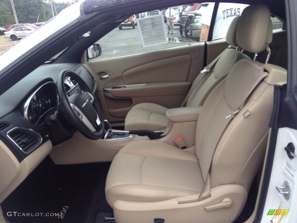 2014 Chrysler 200 Touring Convertible Front Seat Photo #94313366
