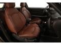 2014 Mini Cooper Lounge Red Copper Leather/Carbon Black Interior Front Seat Photo