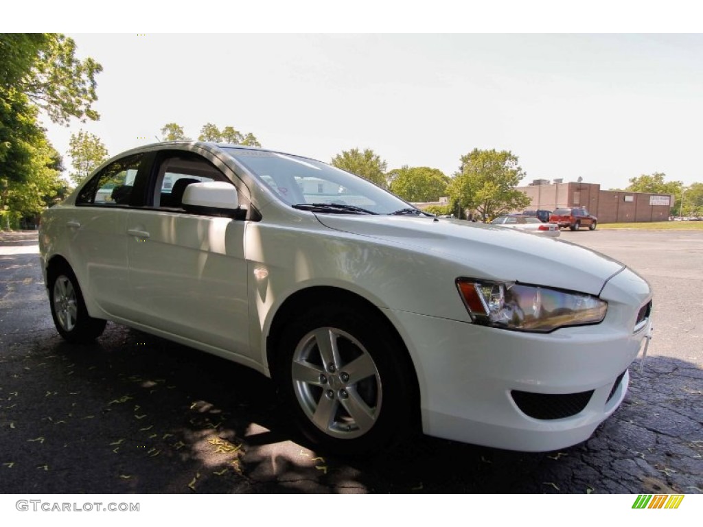 Wicked White 2008 Mitsubishi Lancer ES Exterior Photo #94313533