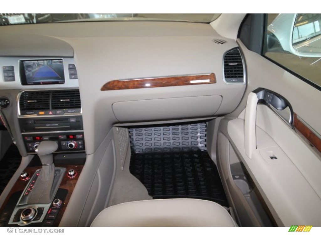 2014 Audi Q7 3.0 TFSI quattro Cardamom Beige Dashboard Photo #94313600