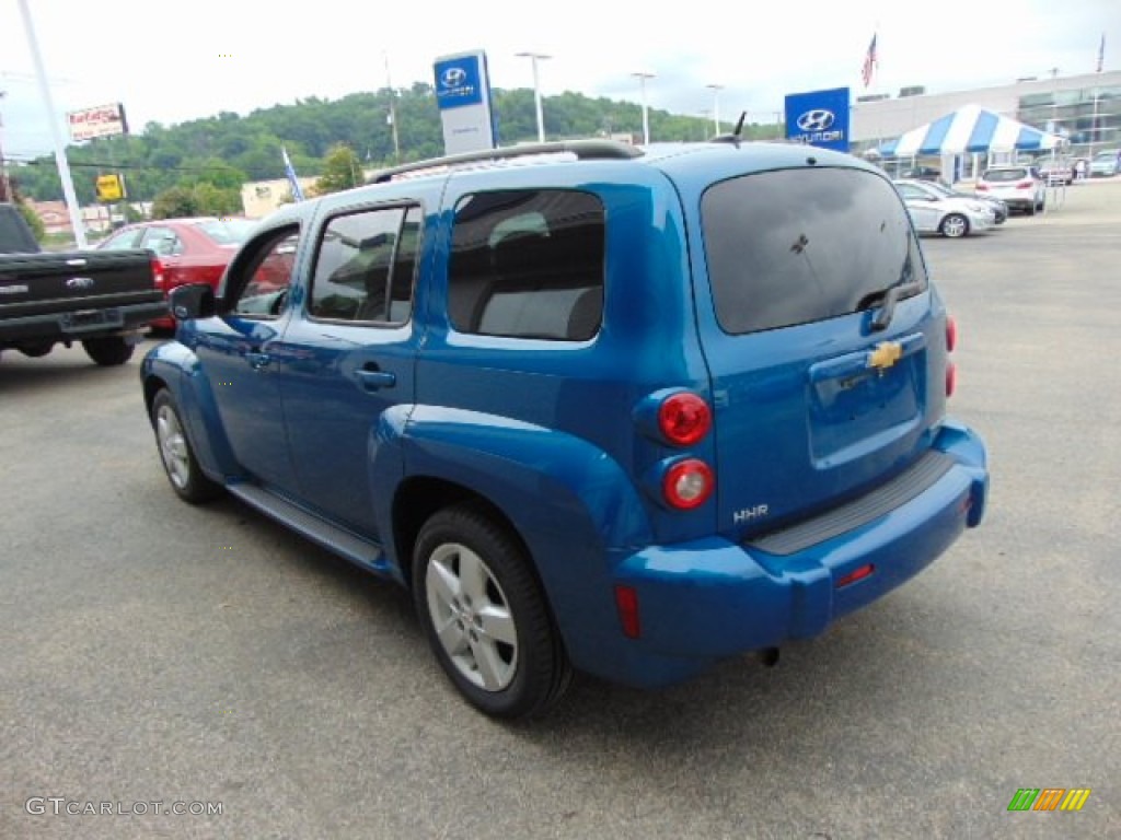 2010 HHR LT - Aqua Blue Metallic / Ebony photo #8