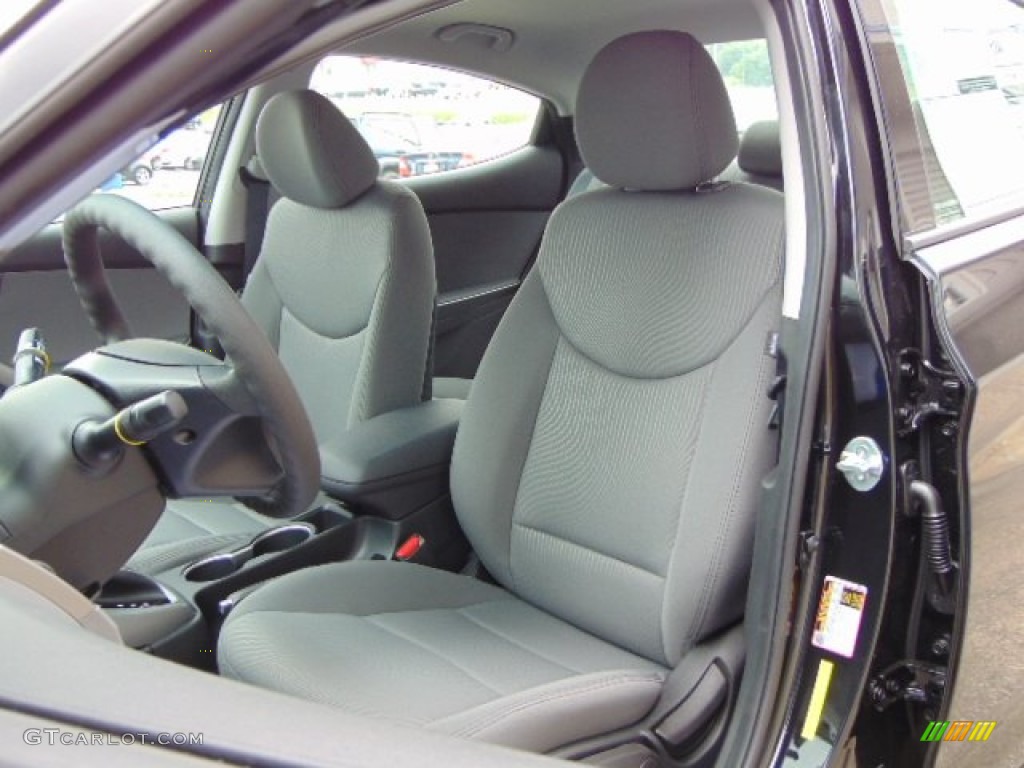 2014 Elantra SE Sedan - Black / Gray photo #9