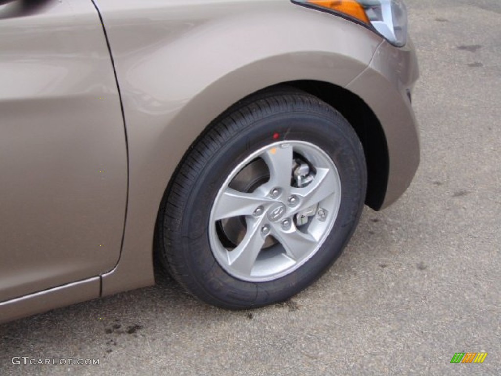 2014 Elantra SE Sedan - Bronze / Beige photo #3