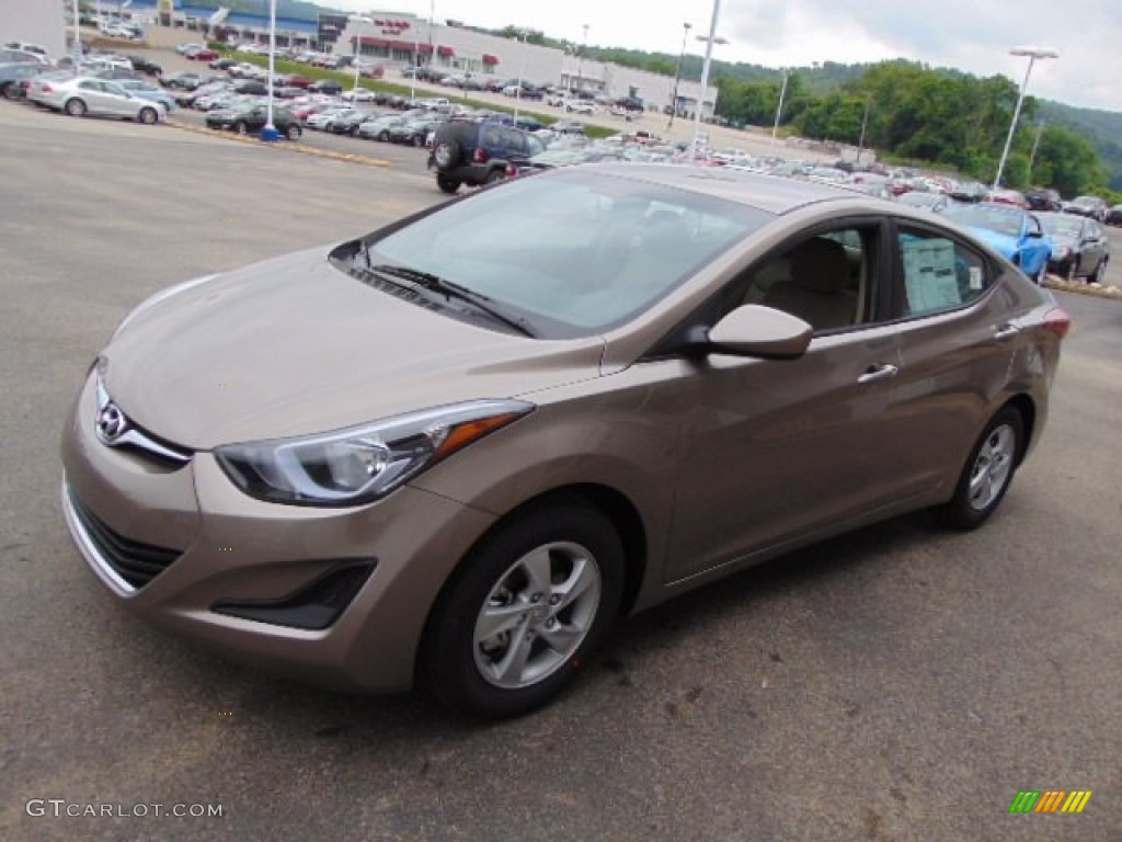 2014 Elantra SE Sedan - Bronze / Beige photo #5