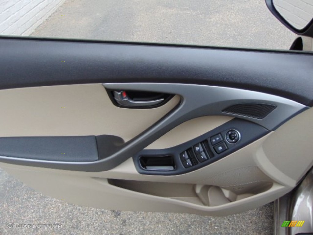 2014 Elantra SE Sedan - Bronze / Beige photo #7