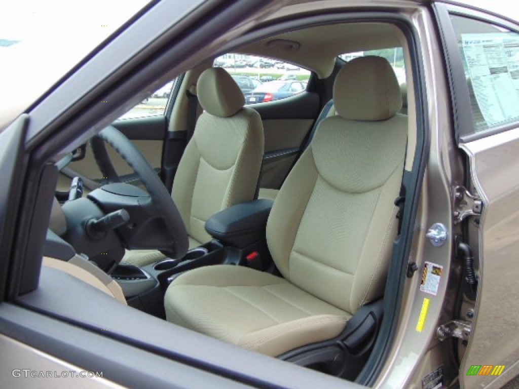 2014 Elantra SE Sedan - Bronze / Beige photo #9