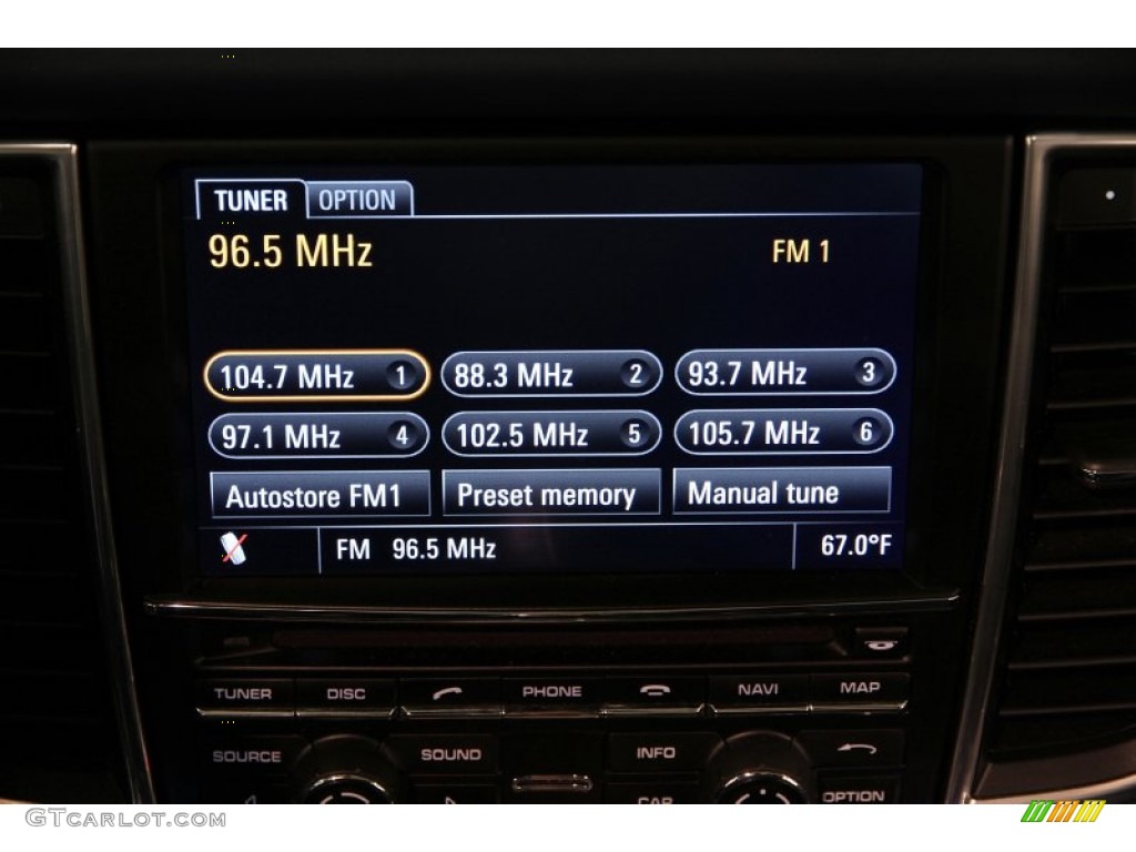 2010 Porsche Panamera 4S Audio System Photo #94316807