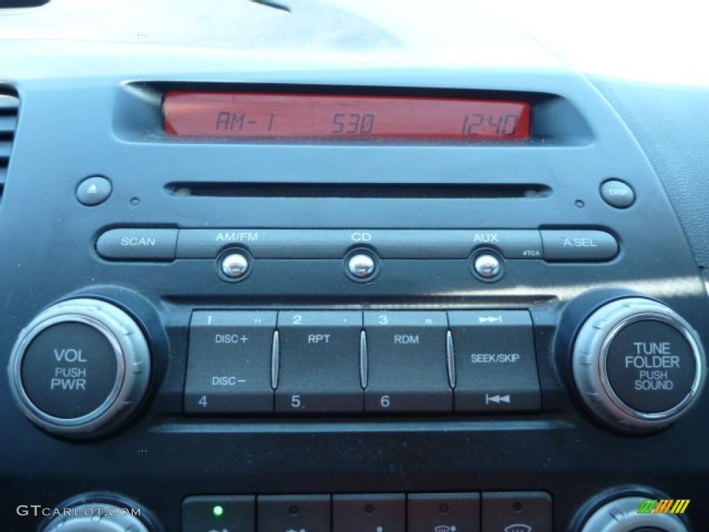 2010 Civic Si Sedan - Crystal Black Pearl / Black photo #17