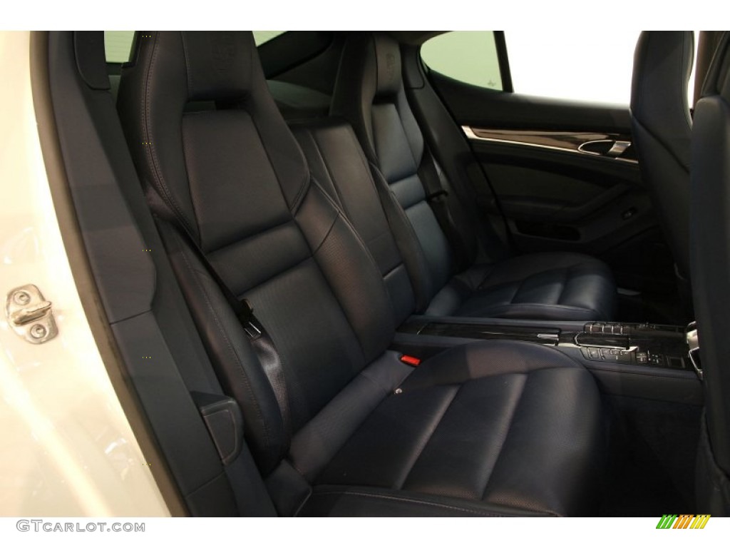 Yachting Blue Interior 2010 Porsche Panamera 4S Photo #94317005