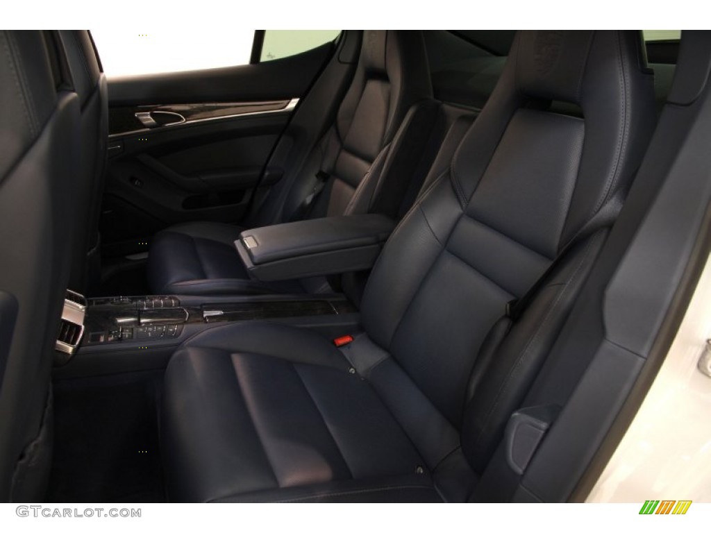Yachting Blue Interior 2010 Porsche Panamera 4S Photo #94317026
