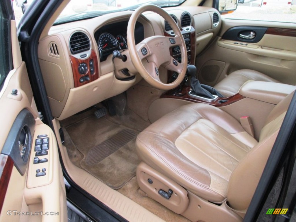 Light Oak Interior 2003 GMC Envoy SLT 4x4 Photo #94318568