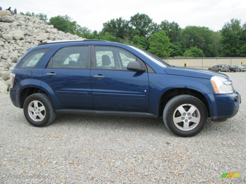 Navy Blue Metallic 2009 Chevrolet Equinox LS AWD Exterior Photo #94319402