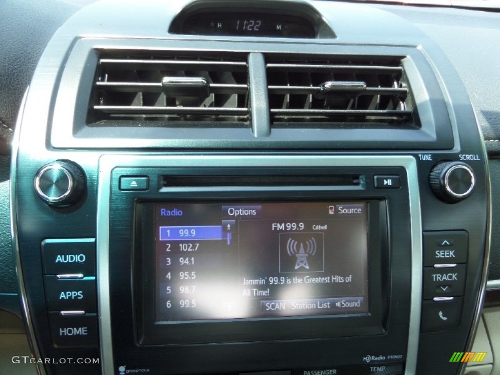 2014 Camry XLE - Champagne Mica / Ivory photo #17