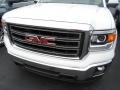 2014 Summit White GMC Sierra 1500 SLE Double Cab 4x4  photo #2