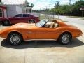 1977 Orange Chevrolet Corvette Coupe #94320823
